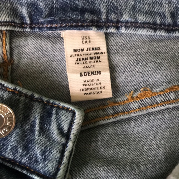 H&M Mom Jeans Size 6 - Picture 7 of 8